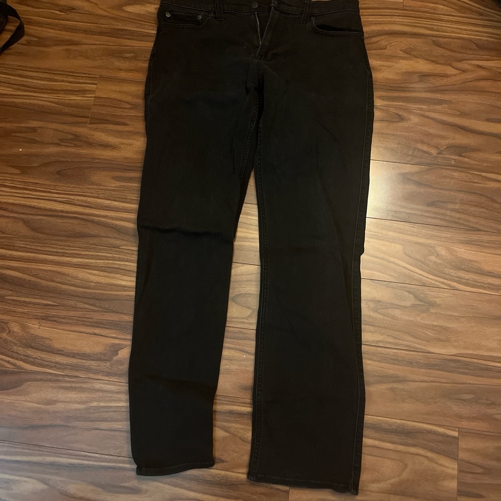 Hollister Black Straight Jeans